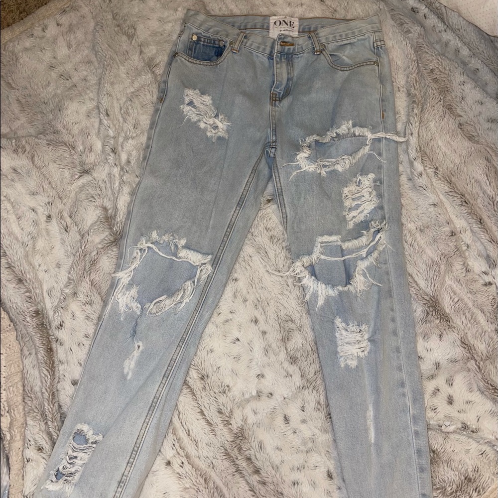 One teaspoon boyfriend jeans